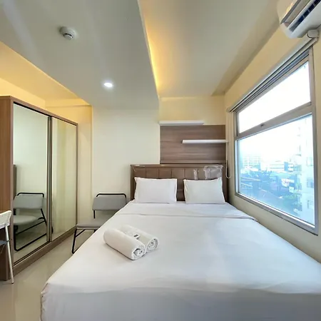 Cozy Designed Studio Apartment At Grand Asia Afrika By Travelio